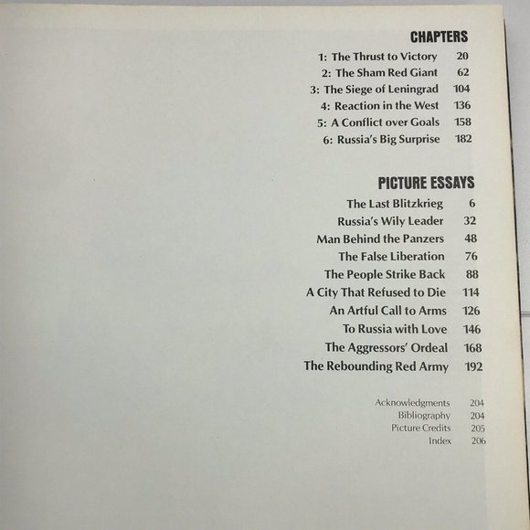 Life Time Books World War 2 Russia Besieged Vintage 192 Pages WWII History - Picture 5 of 5